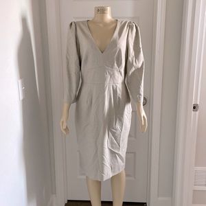 Antonio Melani Structured sleeve MIDI dress